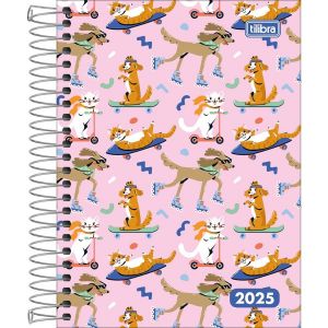 Agenda 2025 D+ Feminina Espiral M4 Tilibra
