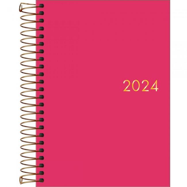 Agenda 2024 Napoli Feminina Espiral M5 tilibra