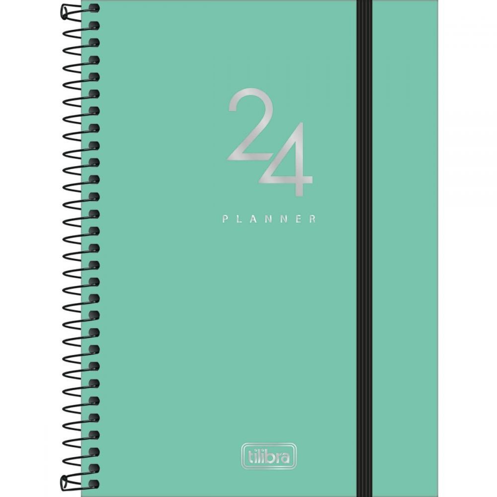 Planner 2024 Neon Espiral M5 Tilibra - Capas Sortidas