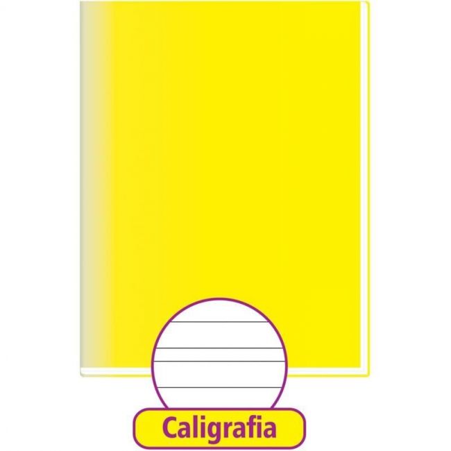 Caderno Caligrafia 48fls CD Brochura 275x200mm Amarelo Tamoio