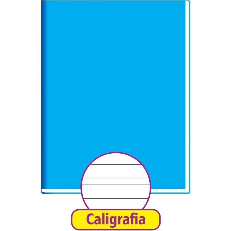 Caderno Caligrafia 48fls CD Brochura 275x200mm Azul Tamoio