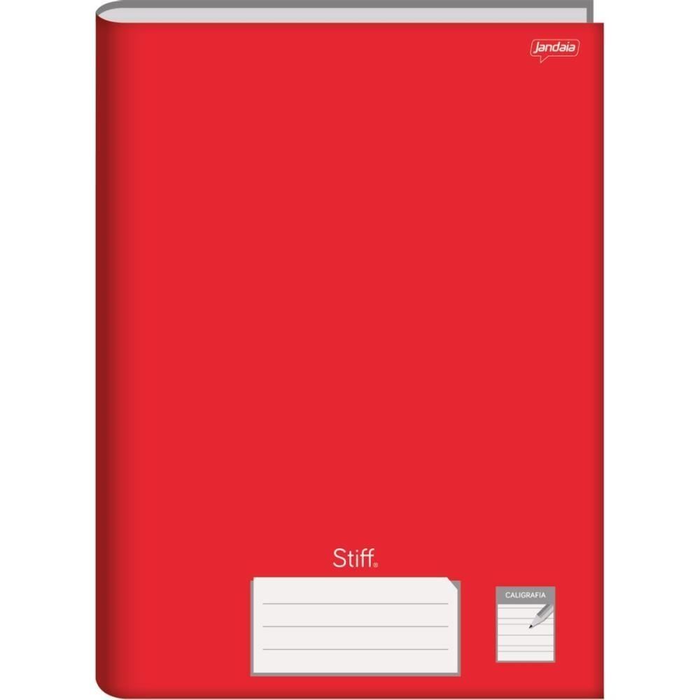 Caderno Caligrafia 96fls Cd Brochura 275x200mm Vermelho - Jandaia