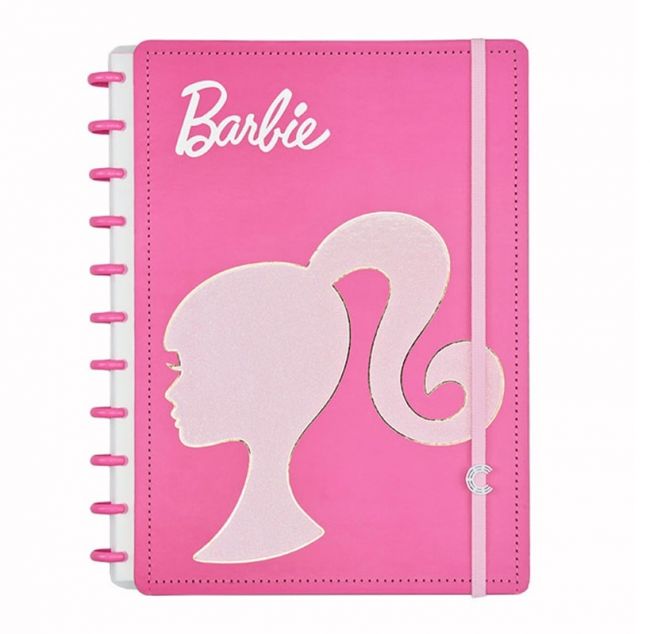 Caderno Inteligente Universitario 10m Barbie Pink 
