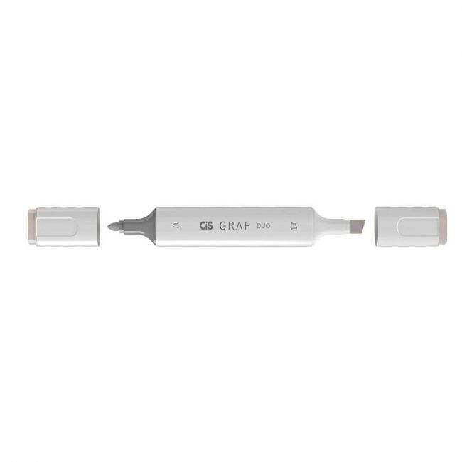Marcador Cis Graf Duo WG4 Warm Grey