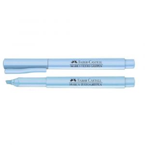 Caneta Marca Texto Grifpen Azul Pastel Faber Castell
