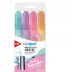 Caneta Marca Texto Tris Liqeo Pastel Slim 4 Cores