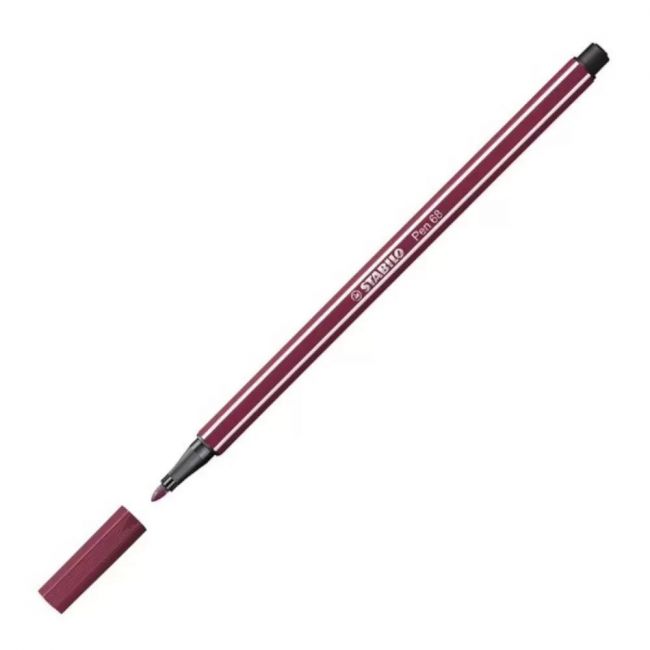 Caneta Hidrográfica 1.0mm Stabilo 68/19 Purpura