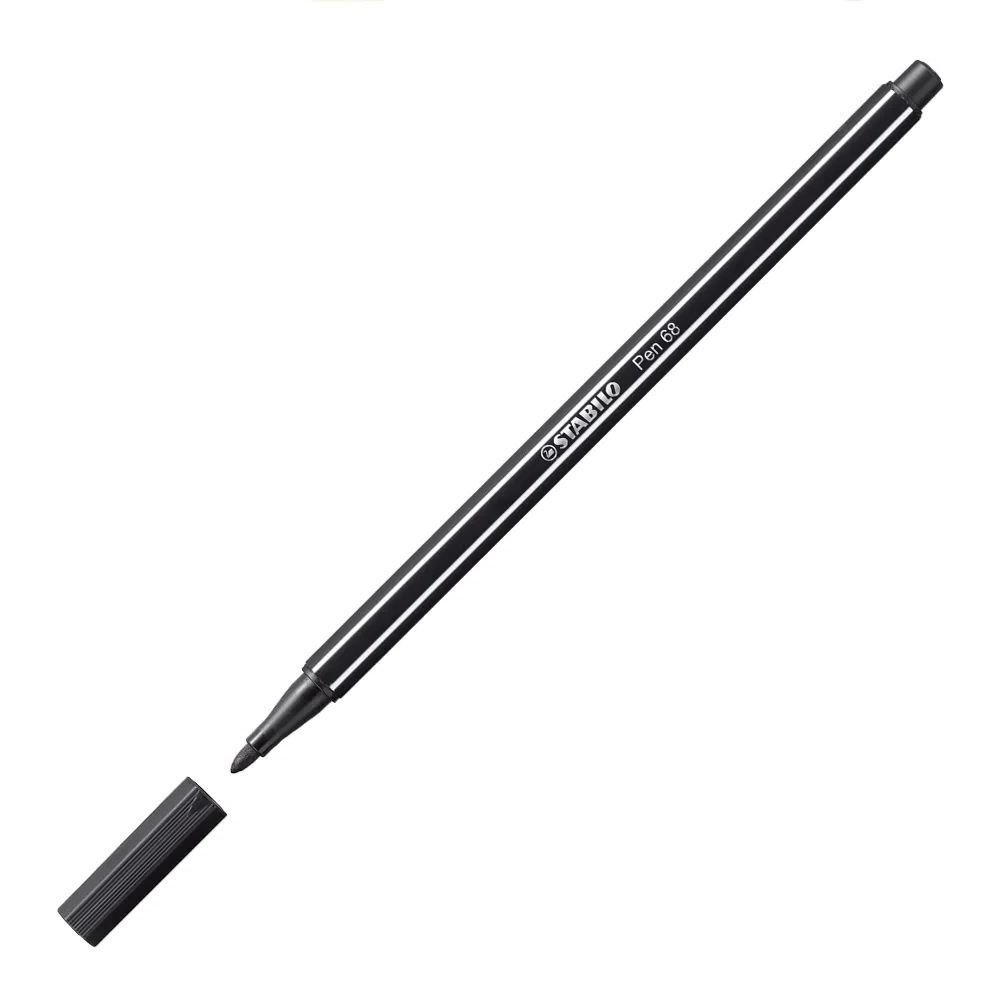 Caneta Stabilo 68/46 Preto