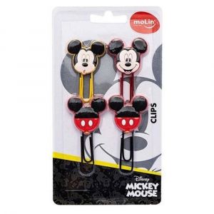 Clips Molin 50mm Mickey C/4 Unidades