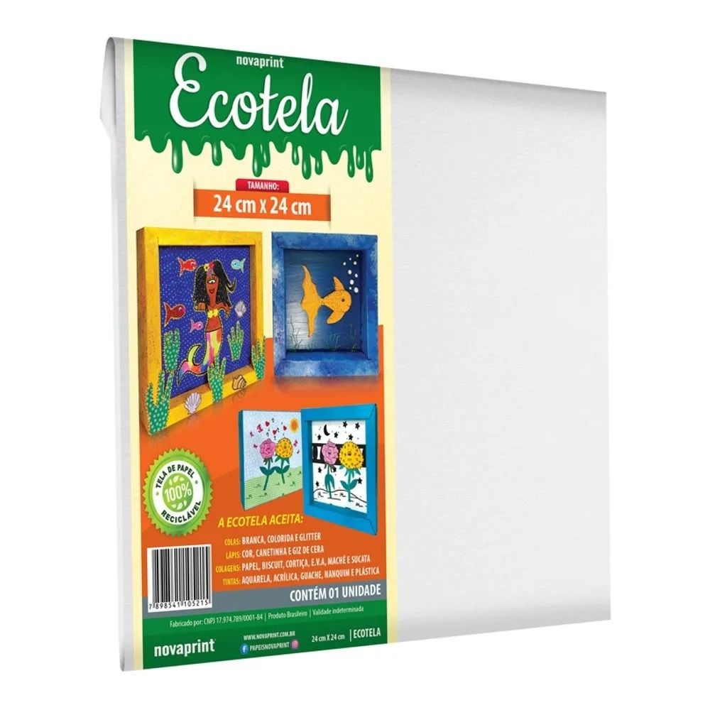  Ecocores Ecotela 24x24cm Nova print 