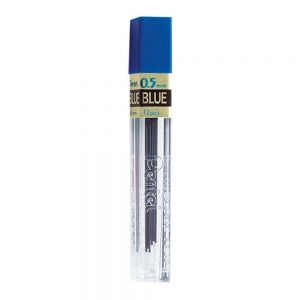 Grafite Colorido Pentel Azul 0.5mm C/12 Minas