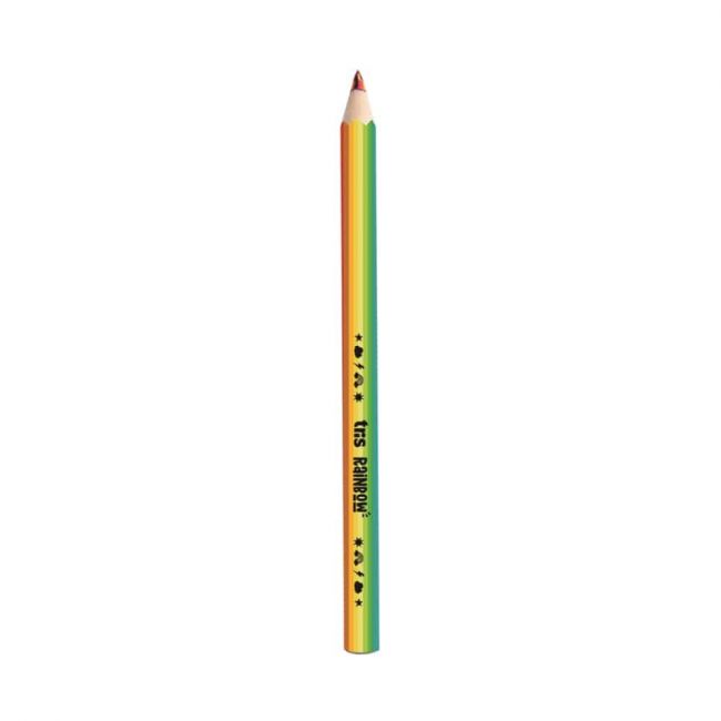 Lapis de Cor Tris 687711 Rainbow Jumbo