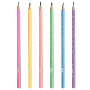 Lapis Preto Hb Tris Triangular Pastel 603384 un