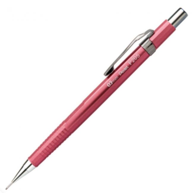 Lapiseira Pentel Sharp Metallic P205 0.5mm Rosa