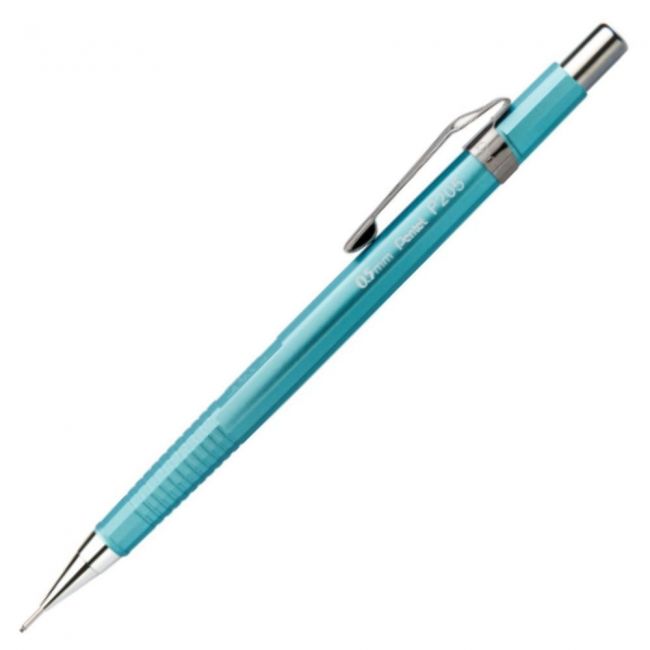 Lapiseira Pentel Sharp Metallic P205 0.5mm Azul