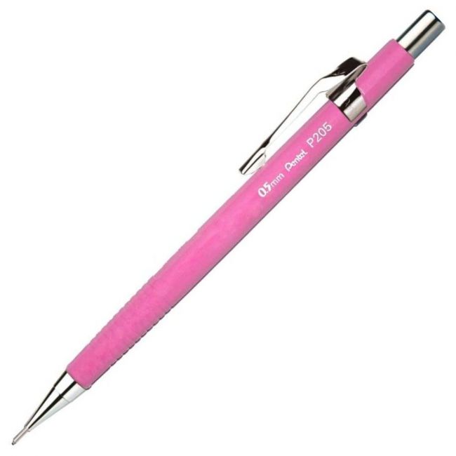 Lapiseira Pentel Sharp Collection Colors P205 0.5mm Rosa