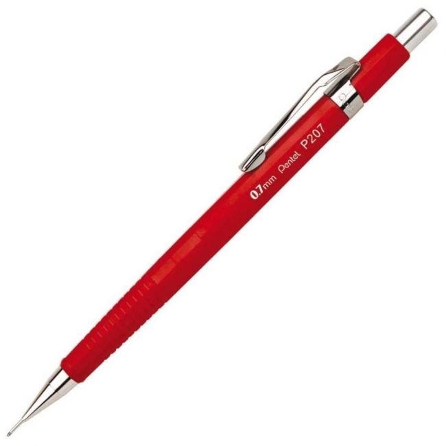 Lapiseira Pentel Sharp Collection Colors P207 0.7mm Vermelho