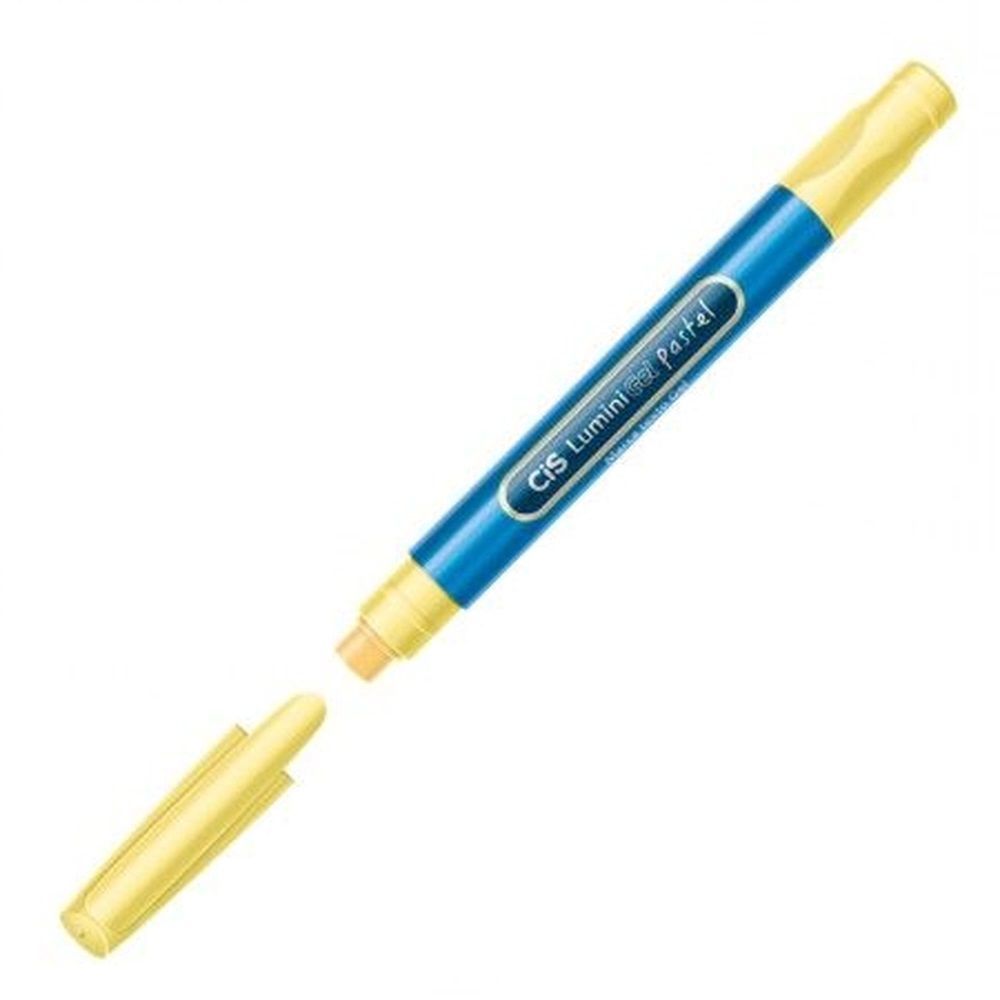 Marca Texto Cis Lumini Gel Pastel Amarelo
