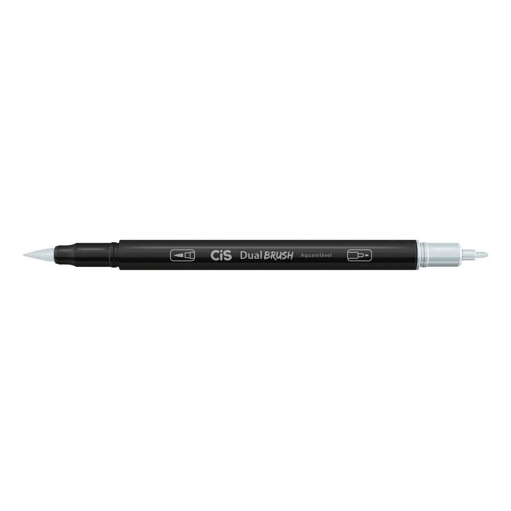 Marcador Cis Dual Brush Aquarelável 43 Cinza C3