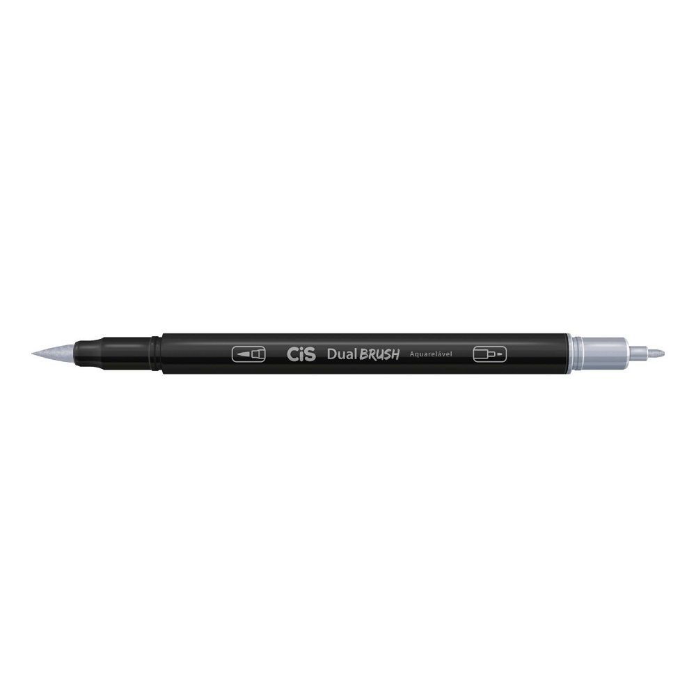Marcador Cis Dual Brush Aquarelável 44 Cinza C5