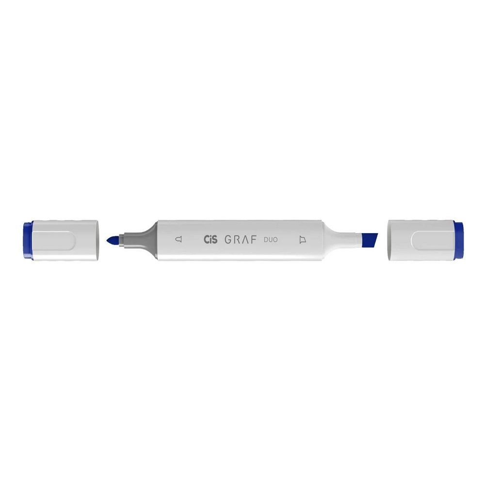 Marcador Cis Graf Duo 71 Cobalt Blue
