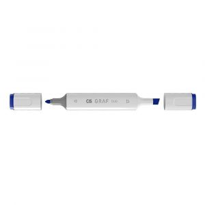Marcador Cis Graf Duo 71 Cobalt Blue