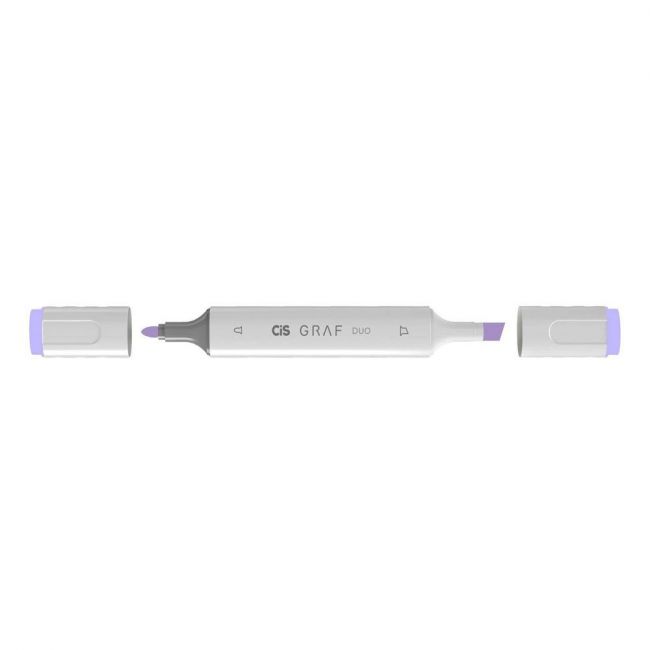 Marcador Cis Graf Duo 75 Dark Blue Light