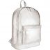 Mochila de Costas Plus West Village Metalizada Prata
