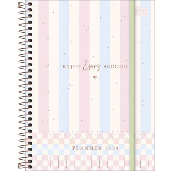 Planner 2024 Soho Espiral M7 Tilibra - Capas Sortidas