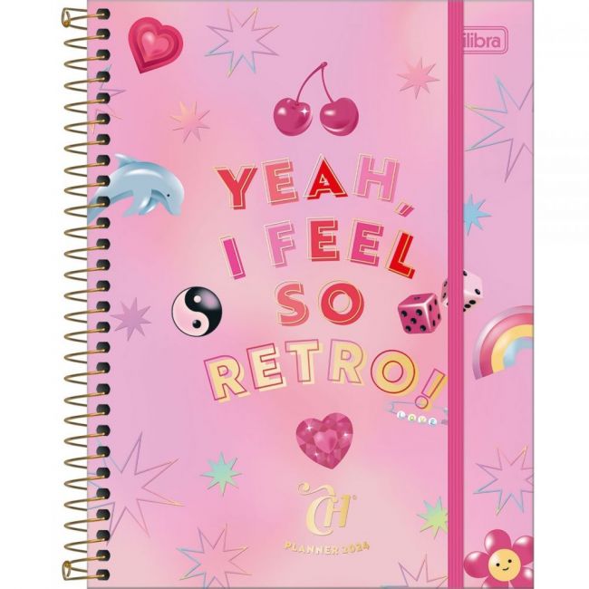 Planner 2024 Capricho Espiral M7 Tilibra 