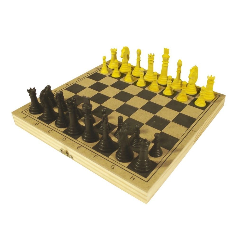 Jogo Peças de Xadrez Escolar Rei 6cm